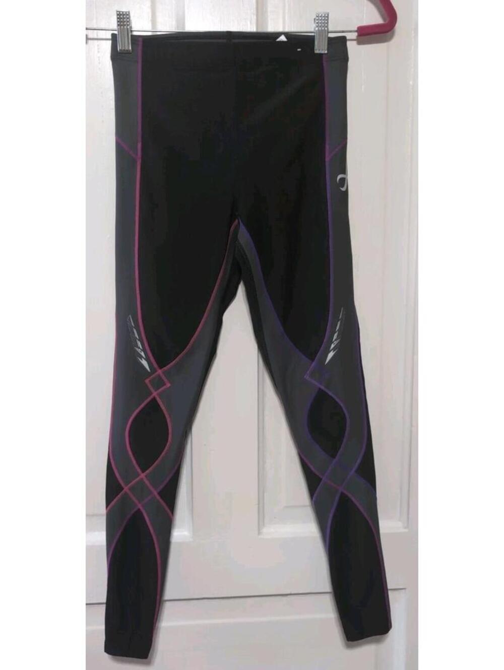 CW-X Compression Tights Joint Muscle Support Biking Gym Women's M(1330)